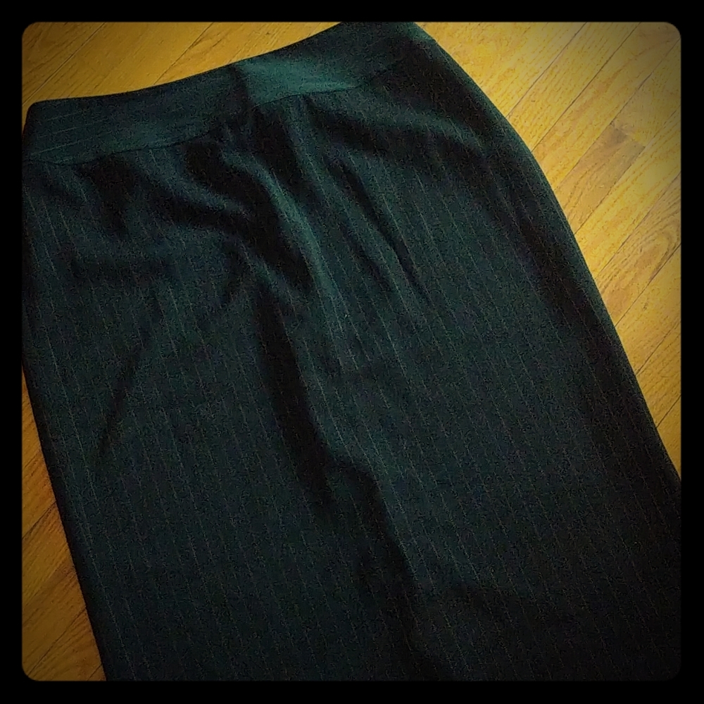 Pinstriped Skirt